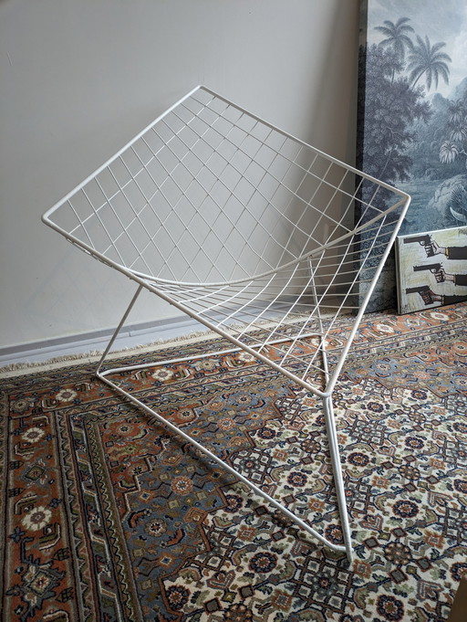 Niels Gammelgaard 1980 Vintage Ikea Oti diamond chair