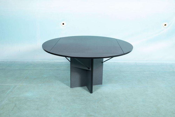 Image 1 of Postmodern eettafel Hennie de Jong, minimalist dining table