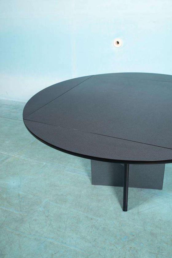 Image 1 of Postmodern eettafel Hennie de Jong, minimalist dining table