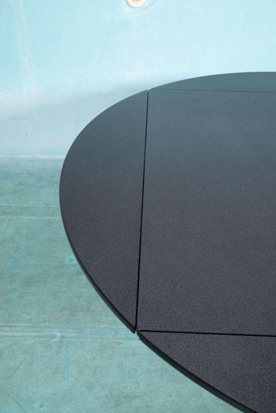 Image 1 of Postmodern eettafel Hennie de Jong, minimalist dining table