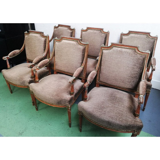 Image 1 of Vintage fauteuil Lodewijk XVI stijl