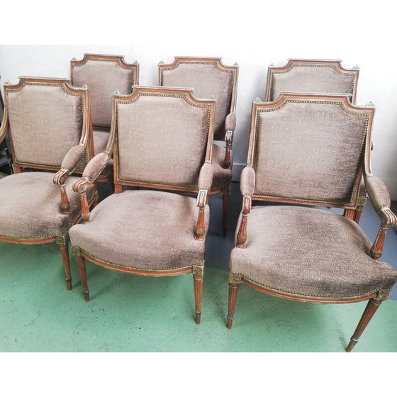 Image 1 of Vintage fauteuil Lodewijk XVI stijl