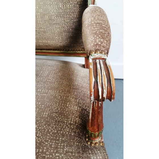 Image 1 of Vintage fauteuil Lodewijk XVI stijl