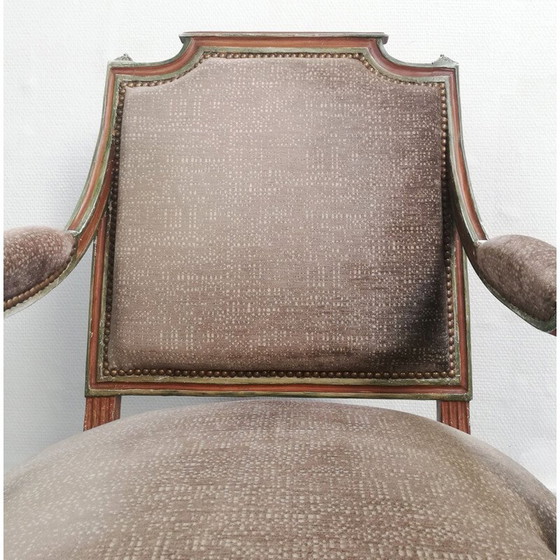 Image 1 of Vintage fauteuil Lodewijk XVI stijl