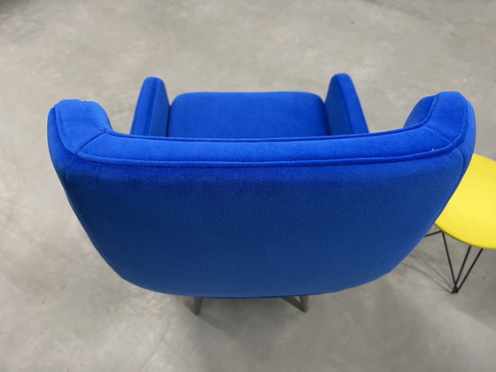 Image 1 of Gelderland 7850 Hold Tide Fauteuil blauw stof