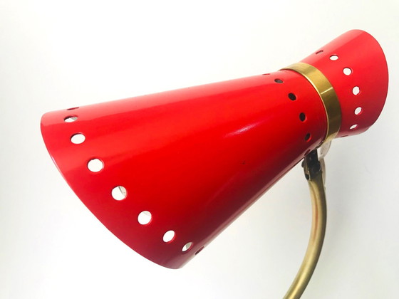 Image 1 of Vintage bureaulamp - Diabolo - René Mathieu - Lunel - 1950