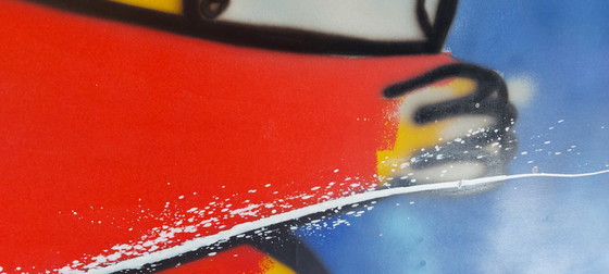 Image 1 of Herman Brood - zwaar verliefd - Giclee op doek