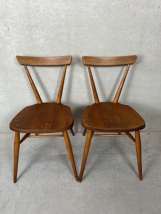 Image 1 of 2x originele ‘stacking chairs’ - Lucian Ercolani