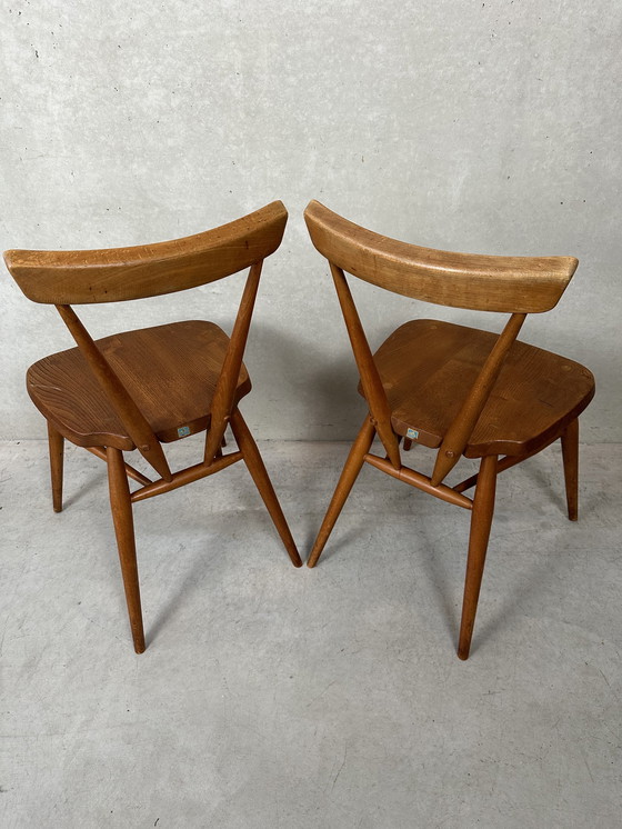 Image 1 of 2x originele ‘stacking chairs’ - Lucian Ercolani