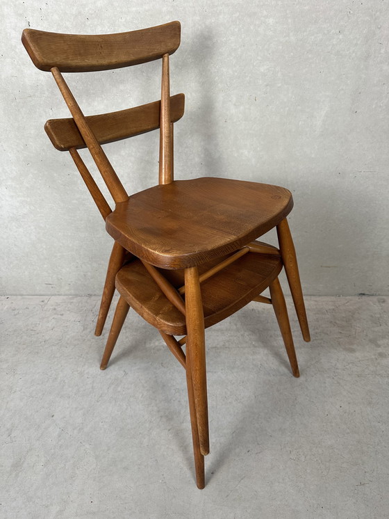 Image 1 of 2x originele ‘stacking chairs’ - Lucian Ercolani