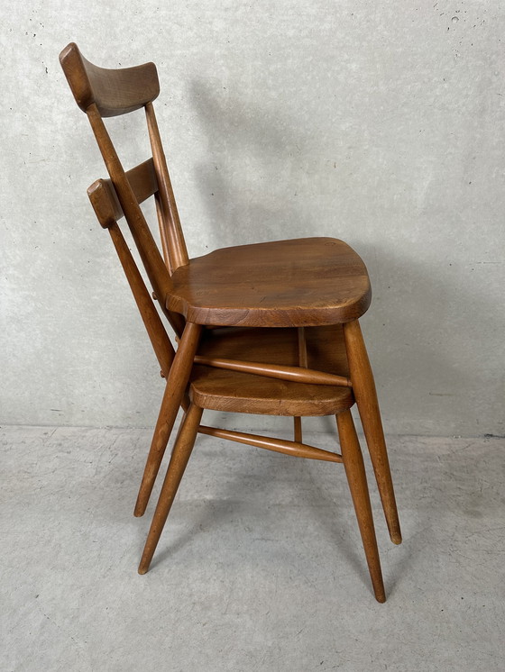 Image 1 of 2x originele ‘stacking chairs’ - Lucian Ercolani