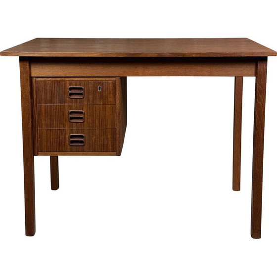 Image 1 of Scandinavisch vintage teak bureau, 1960