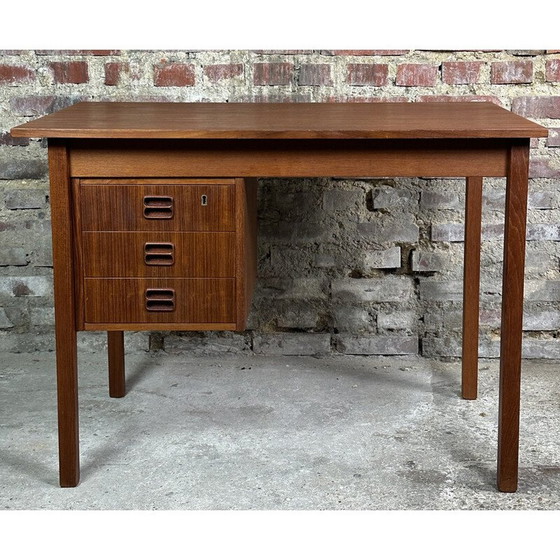 Image 1 of Scandinavisch vintage teak bureau, 1960