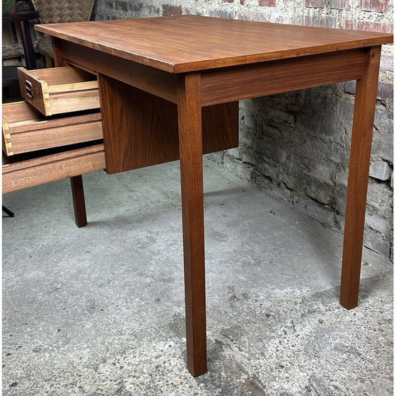 Image 1 of Scandinavisch vintage teak bureau, 1960