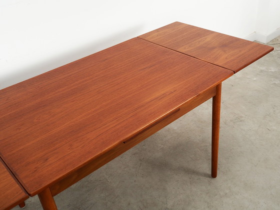 Image 1 of Teakhouten tafel, Deens ontwerp, 1970S, Productie: Denemarken