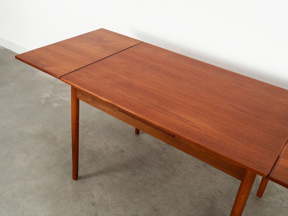 Image 1 of Teakhouten tafel, Deens ontwerp, 1970S, Productie: Denemarken