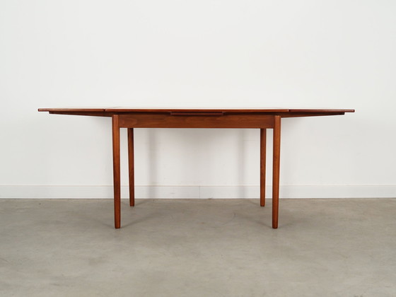 Image 1 of Teakhouten tafel, Deens ontwerp, 1970S, Productie: Denemarken