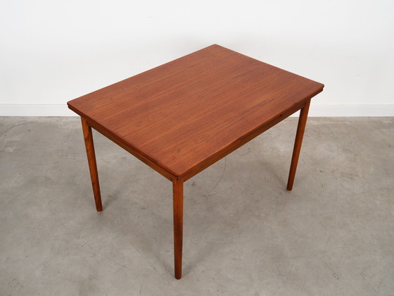 Image 1 of Teakhouten tafel, Deens ontwerp, 1970S, Productie: Denemarken