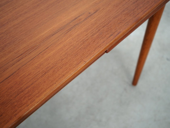 Image 1 of Teakhouten tafel, Deens ontwerp, 1970S, Productie: Denemarken