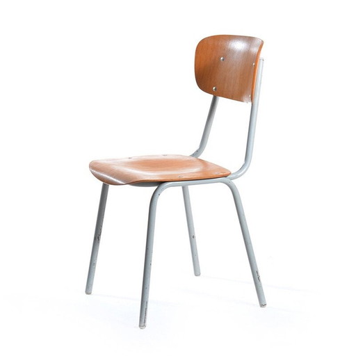 Vintage Tsjecho-Slowaakse schoolstoelen - jaren 1960