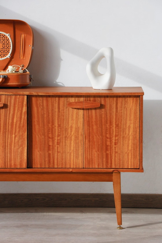 Image 1 of Vintage teakhouten dressoir - Circa 1960