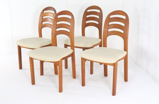 4X Holstebro Stoelen 'Faster' Vintage