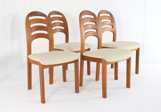 Image 1 of 4X Holstebro Stoelen 'Faster' Vintage