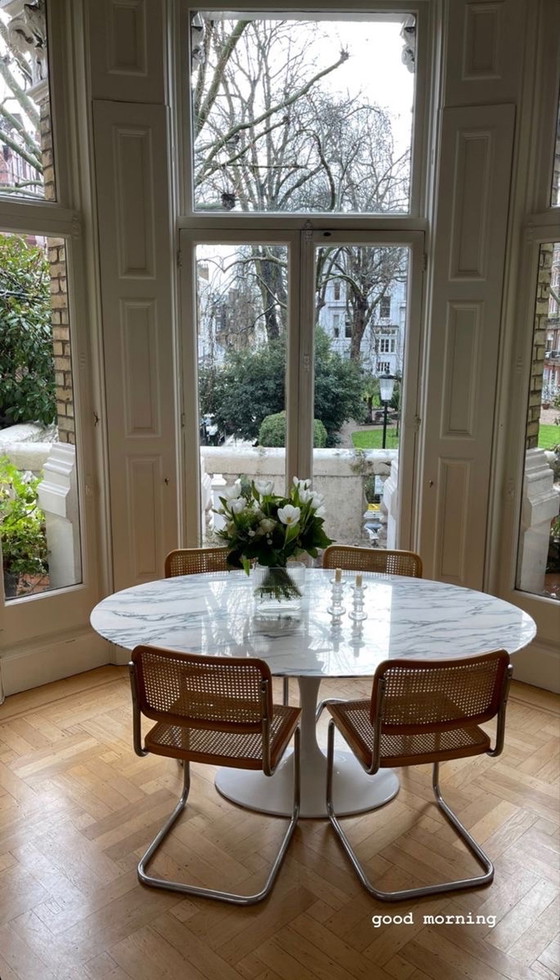 Image 1 of 4 x vintage webbing stoel