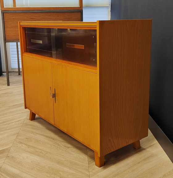 Image 1 of Mid Century vitrinekast | Vintage - dressoir, sidetable