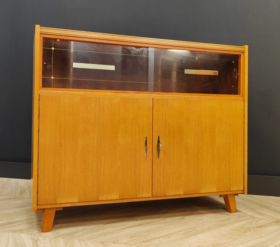 Image 1 of Mid Century vitrinekast | Vintage - dressoir, sidetable