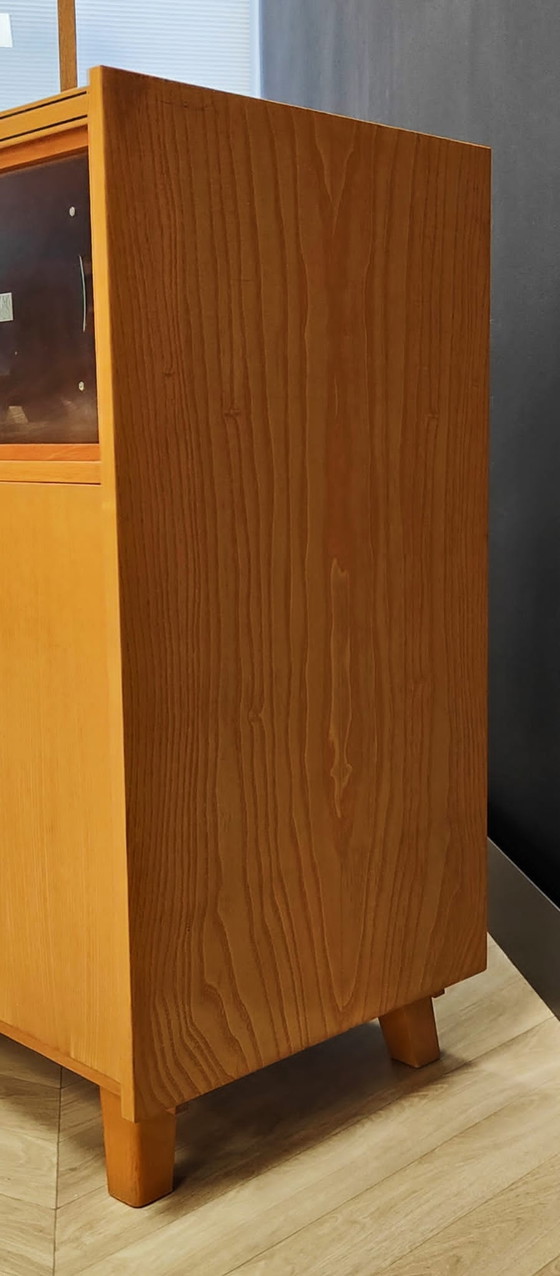 Image 1 of Mid Century vitrinekast | Vintage - dressoir, sidetable