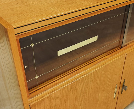 Image 1 of Mid Century vitrinekast | Vintage - dressoir, sidetable