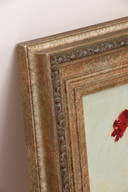 Schilderij Van J.Stein Veldboeket met mooie houten lijst 20e eeuw.