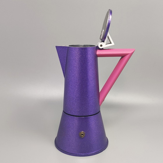 Image 1 of Vintage Ettore Sottsass voor Lagostina Espresso Maker "Accademia" Serie. Gemaakt in Italië