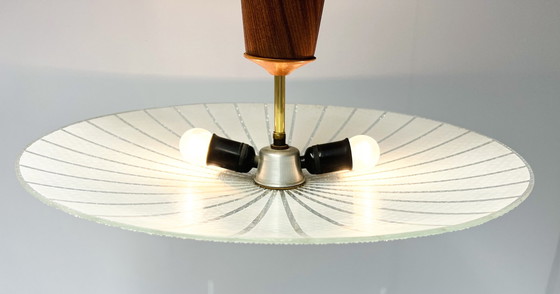 Image 1 of Vintage plafondlamp jaren ‘60