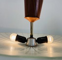 Vintage plafondlamp jaren ‘60