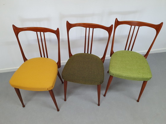 Image 1 of 3x Stevens vintage spijlen stoel