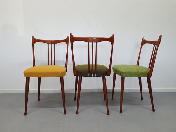 Image 1 of 3x Stevens vintage spijlen stoel