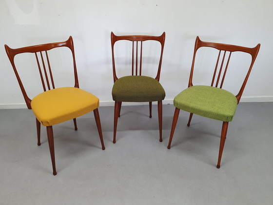 Image 1 of 3x Stevens vintage spijlen stoel