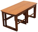 Salontafel met nesting tables 'Ossett' vintage