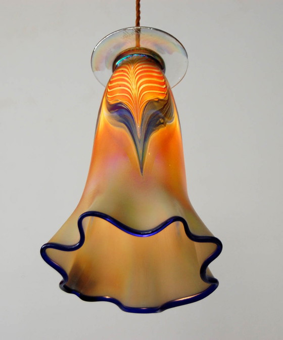 Image 1 of Oljos Glas | Art Nouveau -plafondlamp