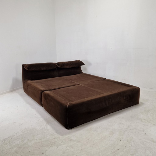 Bamboletto bed of slaapbank door Mario Bellini voor B&B Italia, jaren 1970