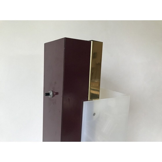 Image 1 of Vintage totempaal lamp in plexiglas, 1960