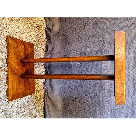 Image 1 of Vintage Art Deco eikenhouten bijzettafel