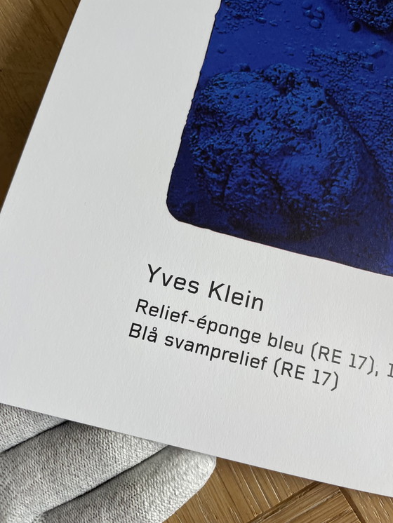 Image 1 of Yves Klein (1928-1962), Reliëf Éponge-Blue Re 17, 1960, Copyright Yves Klein, Adagp, Parijs-Bus/2015