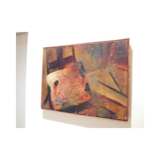 Image 1 of Vintage schilderij van Fred Petereit