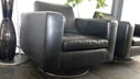 2x Natuzzi draaifauteuil