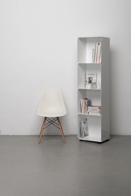 Witte Open Kast 160X40 Cm Ontwerp Nendo Voor Quodes