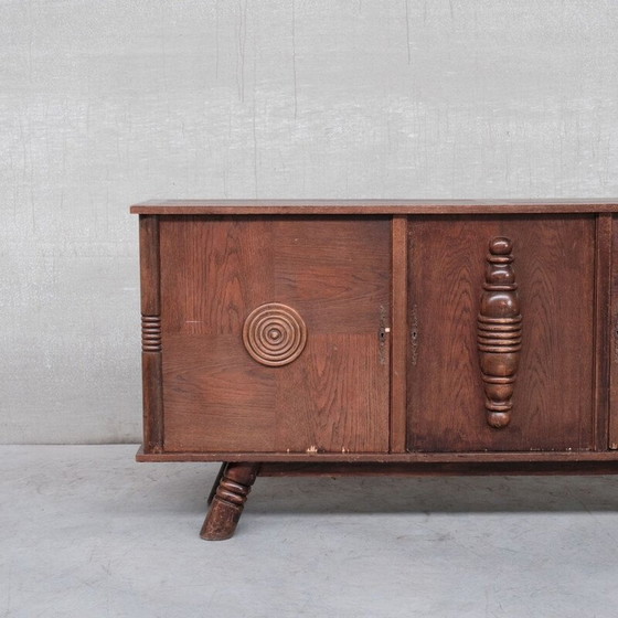 Image 1 of Vintage eiken dressoir, Frankrijk 1940