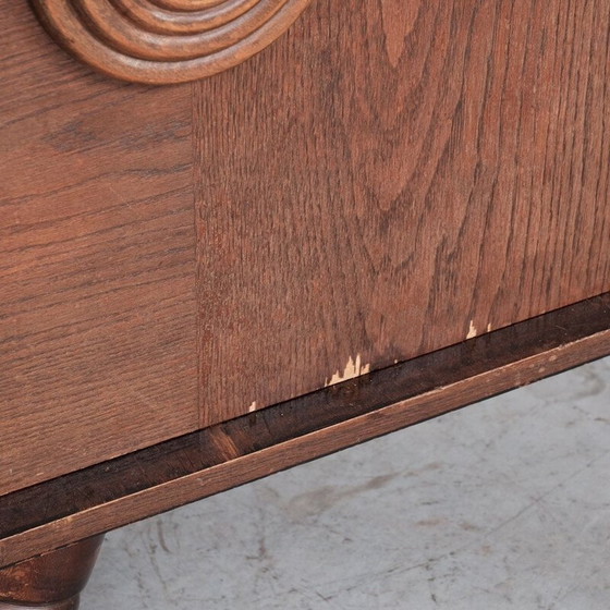 Image 1 of Vintage eiken dressoir, Frankrijk 1940